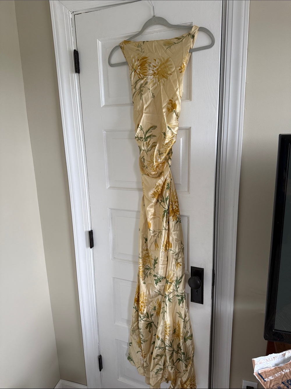 Reformation Anaiis Silk Dress